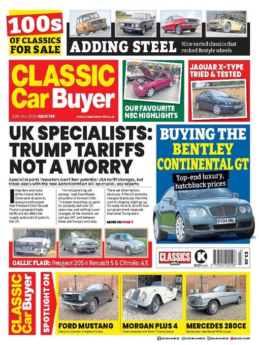 Title details for Classic Car Buyer by Kelsey Publishing Ltd - Available